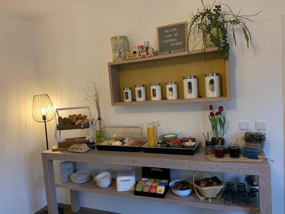 B&B Witvliet, Kamers En Studio Met Heerlijk Ontbijt ! Zoutelande Bagian luar foto